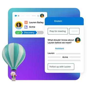 Miniatura Salesforce Einstein IA