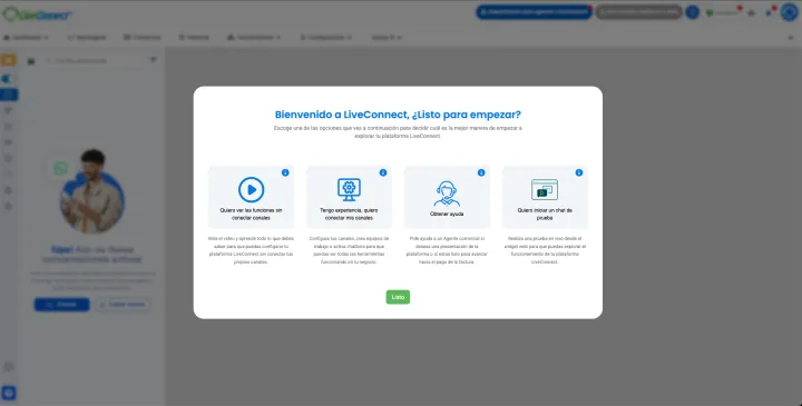 Captura LiveConnect Chat