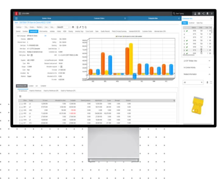 Captura Infor M3 ERP
