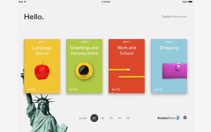 Captura Rosetta Stone