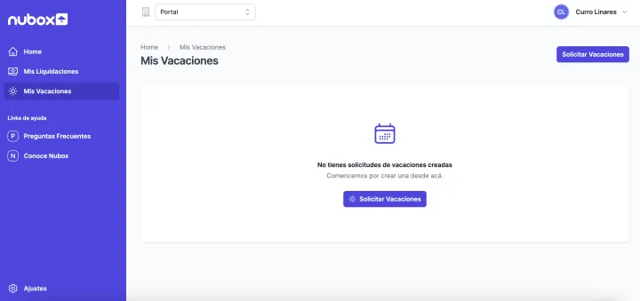 Captura Nubox Remuneraciones