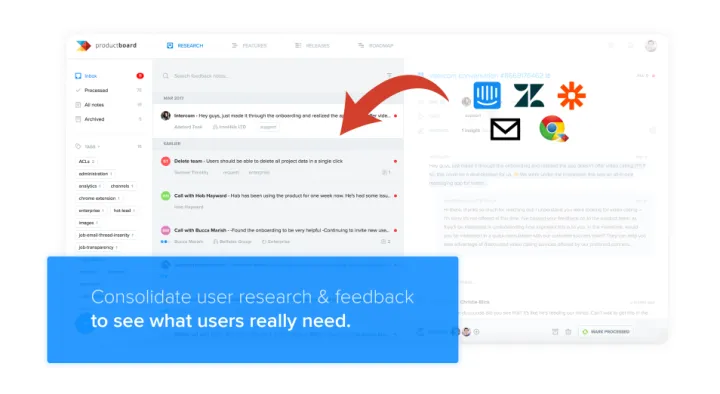Captura Productboard