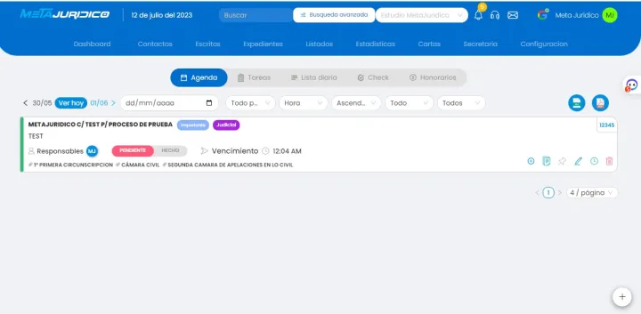 Captura MetaJuridico Legaltech