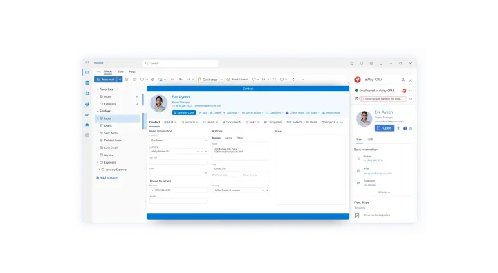 Captura eWay CRM