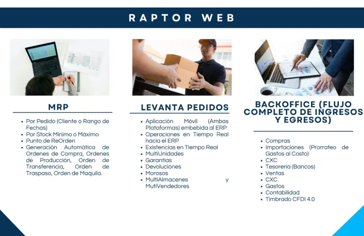 Captura Raptor Web Experience