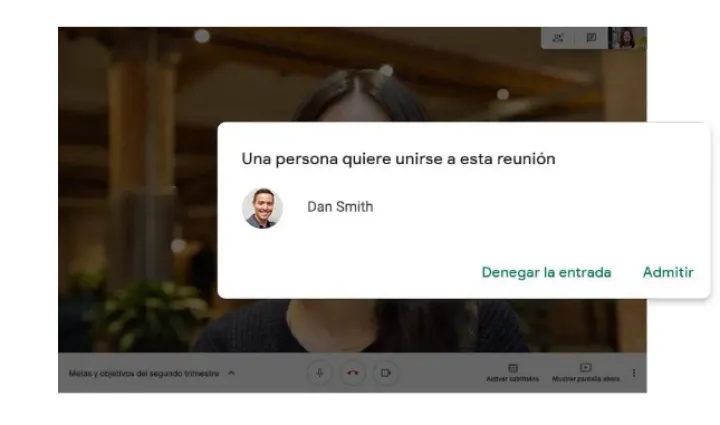 Captura Google Meet