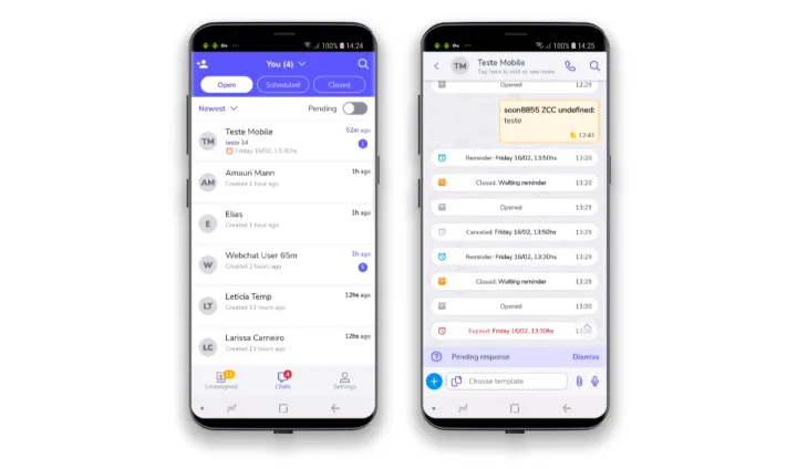Captura Zenvia Customer Cloud