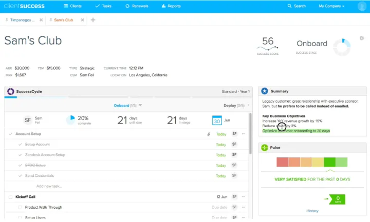 Captura ClientSuccess