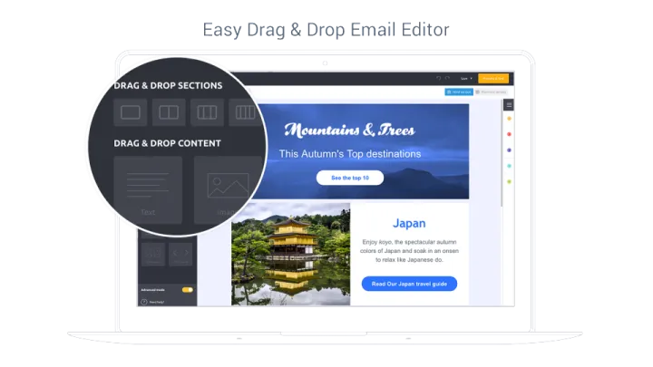 Captura Mailjet Email Marketing
