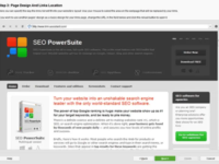 Captura SEO PowerSuite