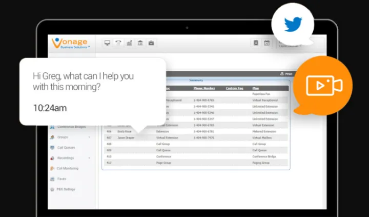 Captura Vonage Software VoIP