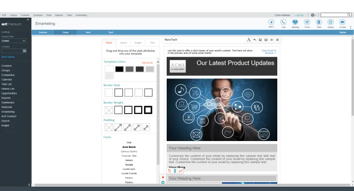 Captura Act! CRM