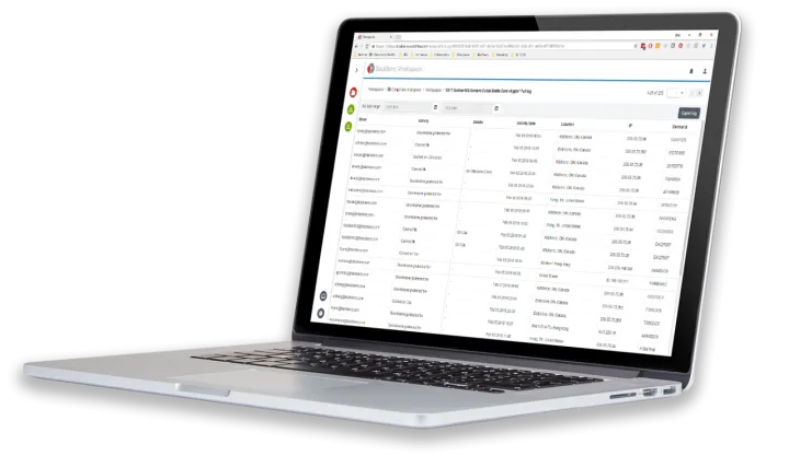 Captura BlackBerry Workspaces
