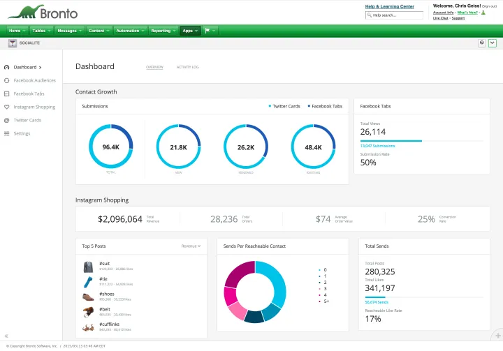 Captura Oracle Bronto