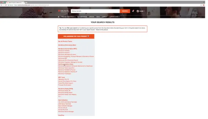 Captura Kronos Payroll