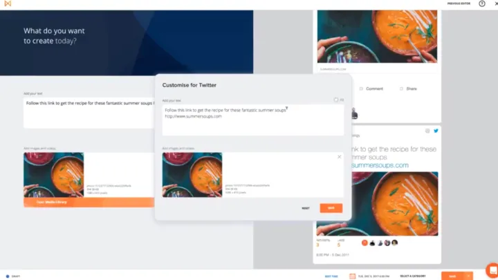 Captura Metigy Social Media