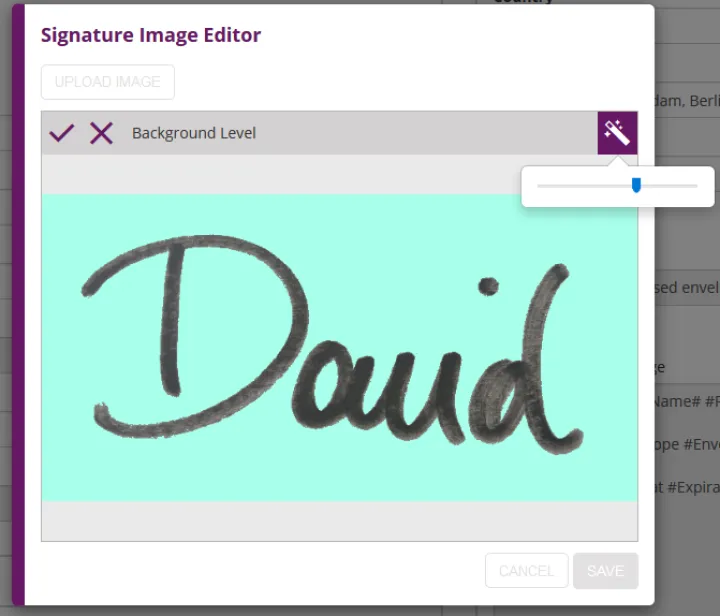 Captura Namirial eSignAnyWhere