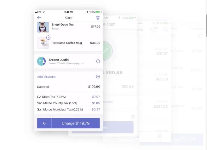 Captura Shopify POS