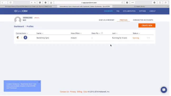 Captura Sync2CRM
