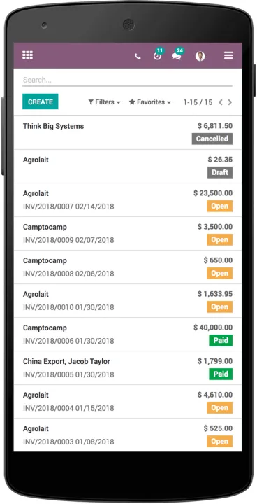 Captura Odoo Contabilidad