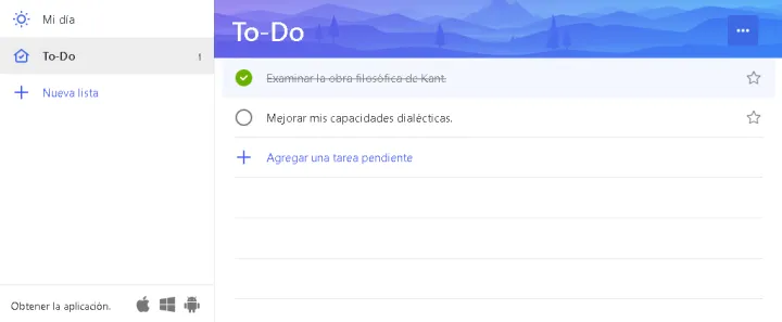 Captura Microsoft To Do