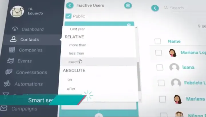 Captura Pipz Automatización de Marketing