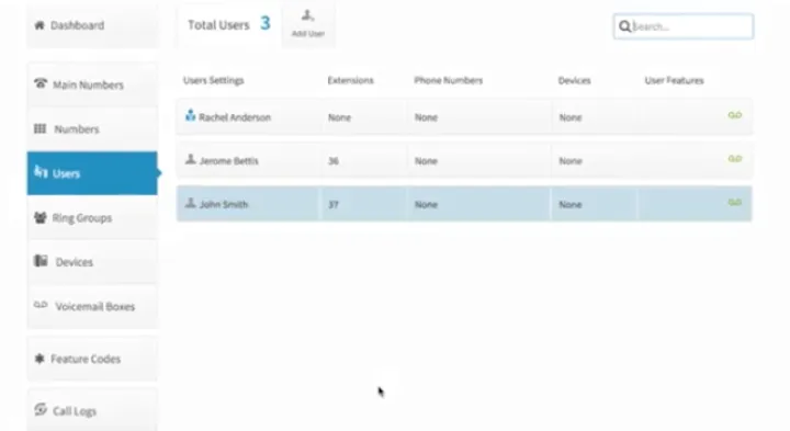 Captura VirtualPBX