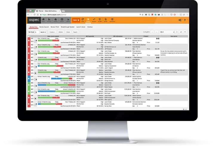 Captura ASPEC CRM