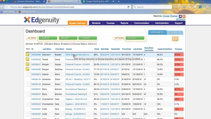 Captura Edgenuity