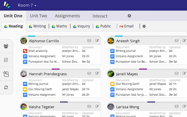 Captura Hapara Software Educativo