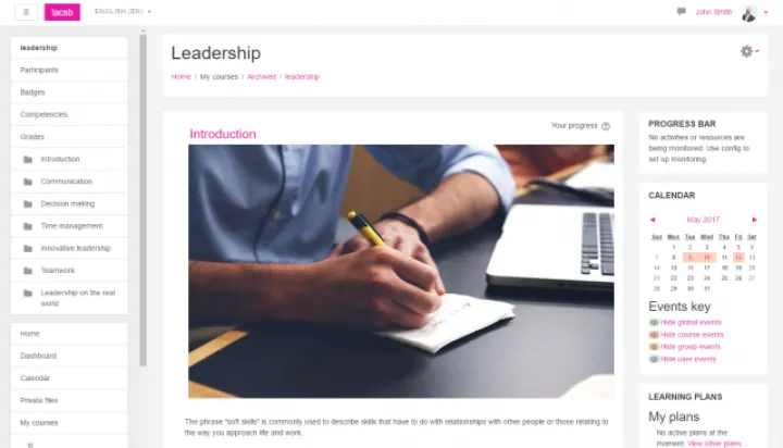 Captura Blackboard Open LMS