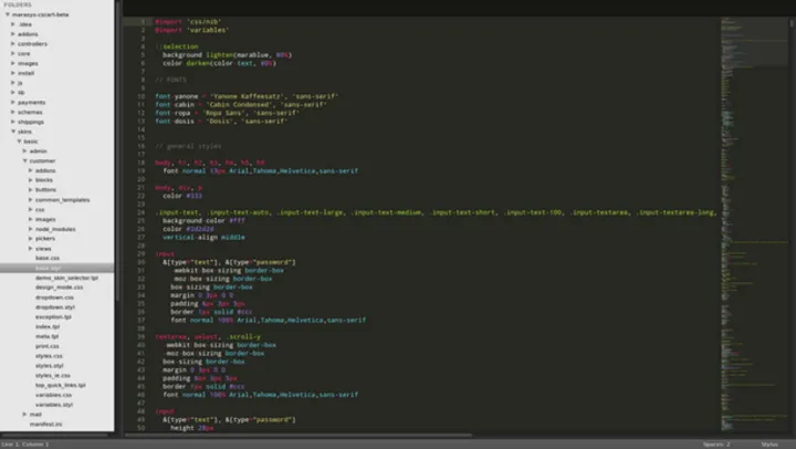Captura Sublime Text