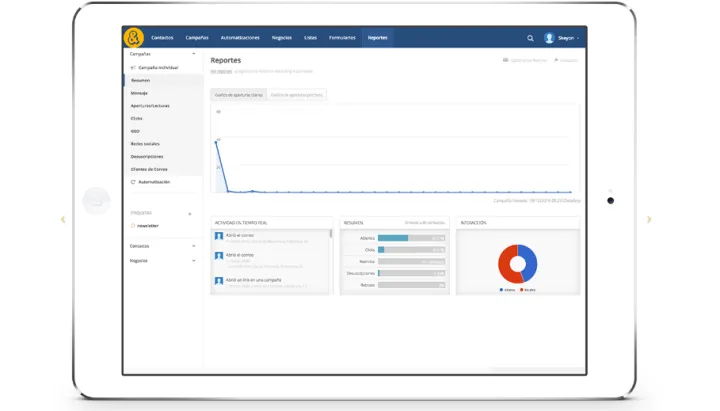 Captura Newslettersoft