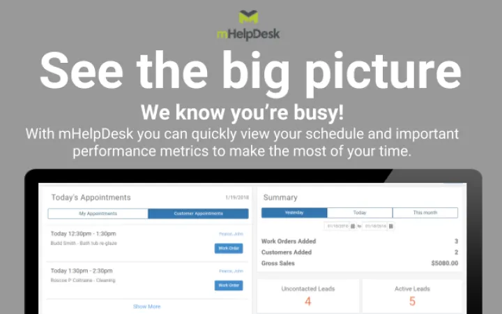 Captura mHelpDesk