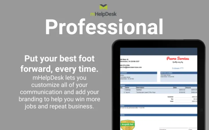 Captura mHelpDesk