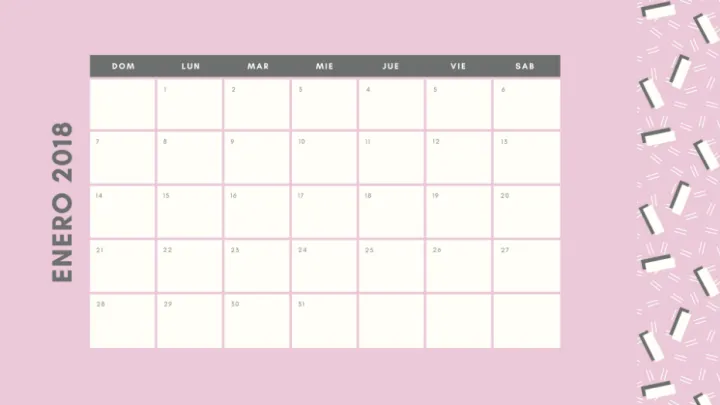 Captura Canva Calendario