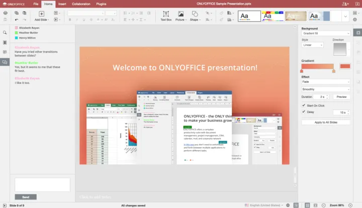 Captura OnlyOffice
