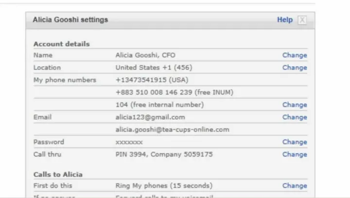 Captura Sonetel Software VoIP