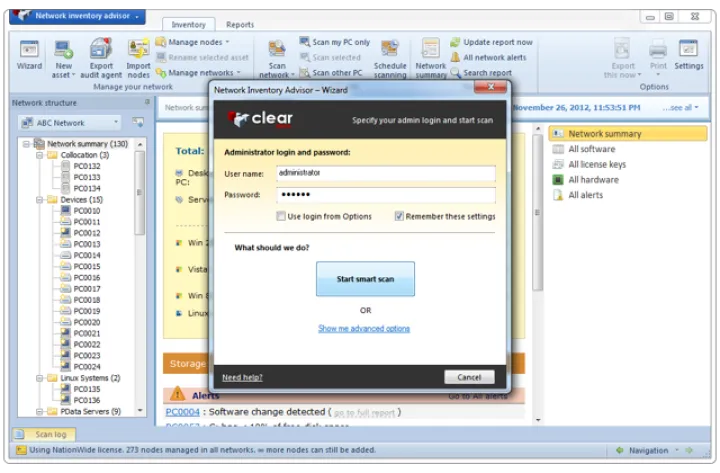 Captura Network Inventory Advisor