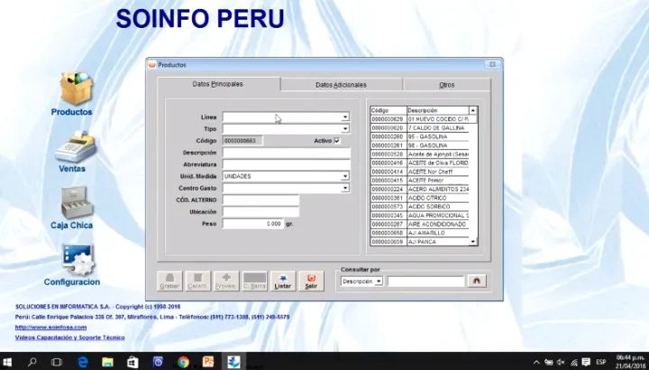 Captura Soinfo Sico