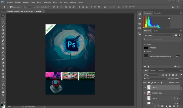 Captura Adobe Photoshop CC