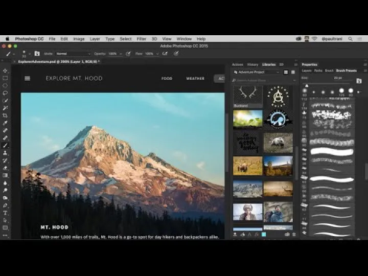 Captura Adobe Photoshop CC
