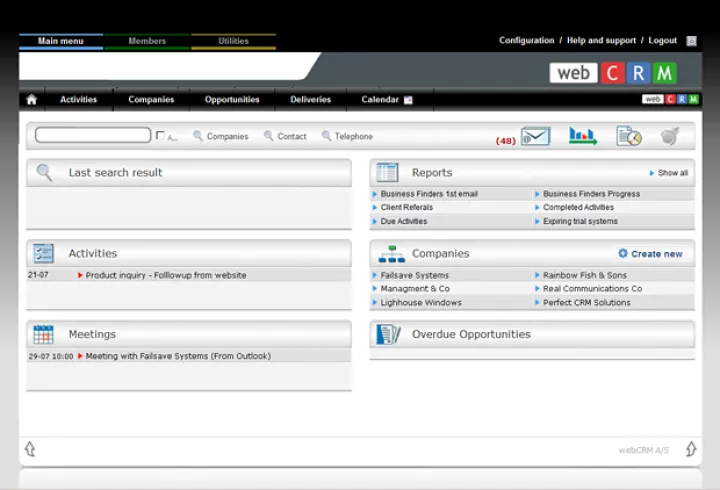 Captura webCRM