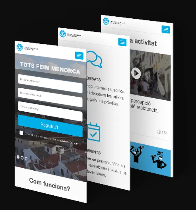 Captura Kuorum Contenido Web