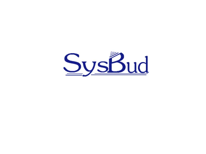 Captura SysBud Archivos