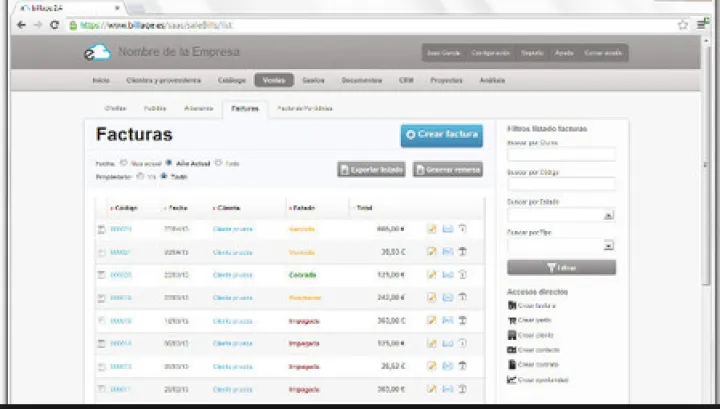 Captura Billage Software