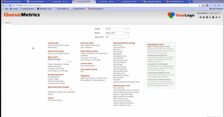 Captura Queuemetrics