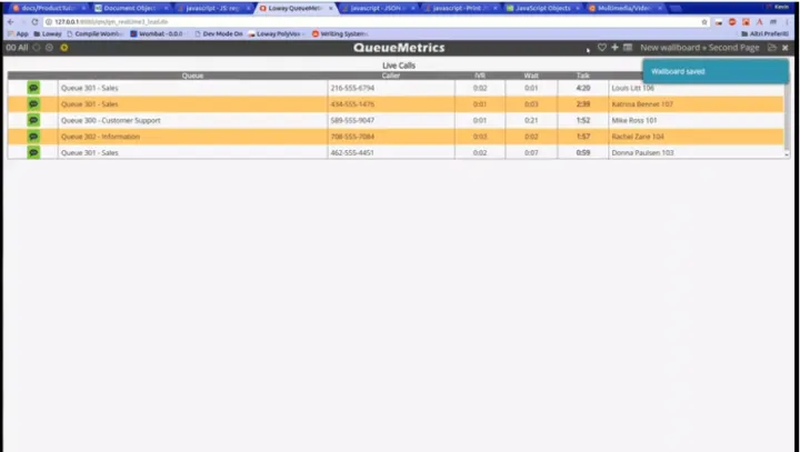 Captura Queuemetrics