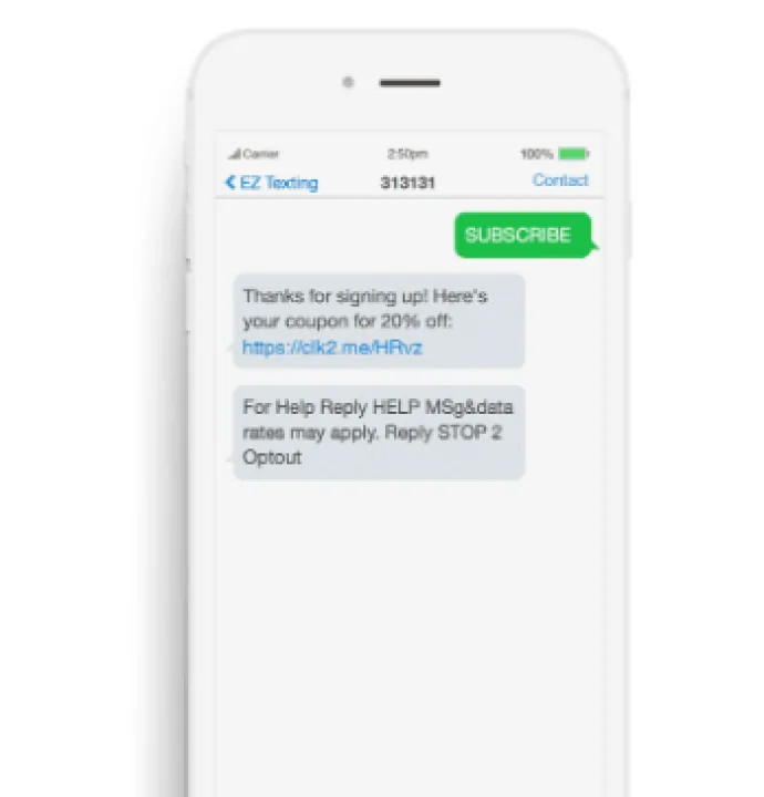 Captura EZ Texting