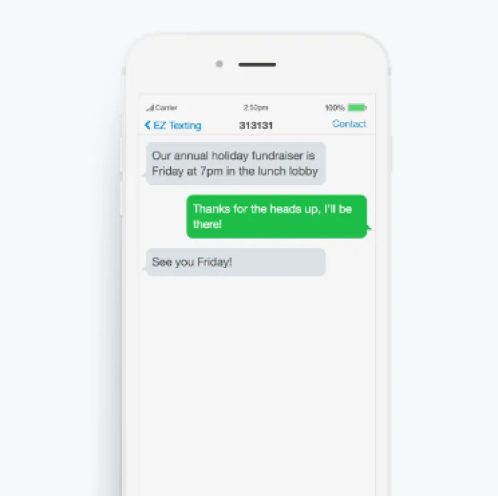 Captura EZ Texting